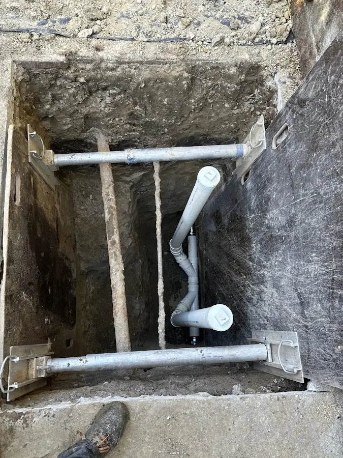 Experienced plumber completing Gas Line Repair work in Hartselle